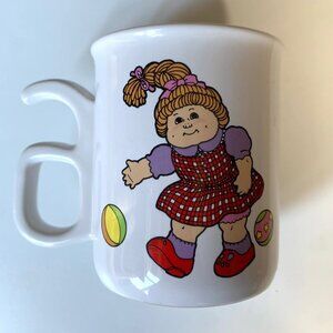 Vintage Cabbage Patch Kids Mug – 1980s OAA Inc, Collectible Ceramic Cup, Retro